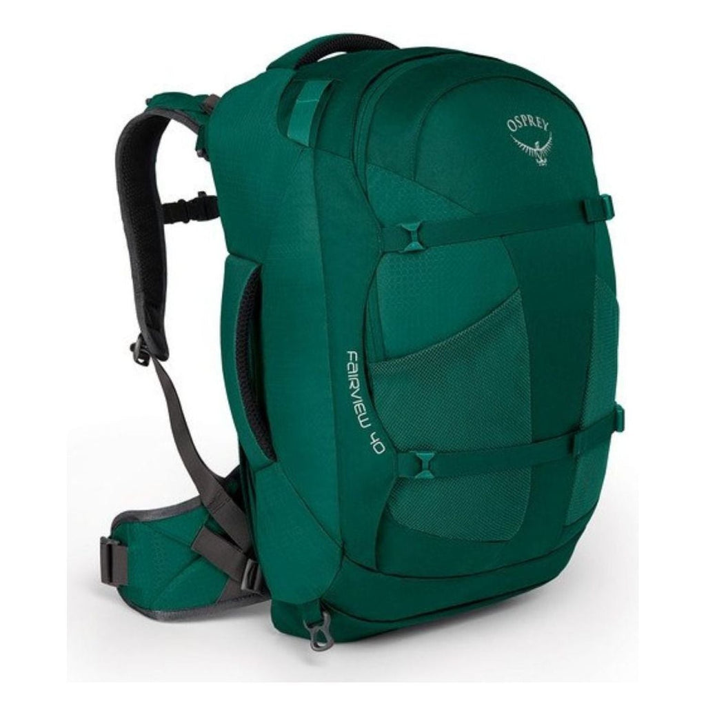 Osprey Fairview Travel Pack Carry-On 40 Backpack - Small/Medium - Women's Travel - Trekking (Rainforest Green)
