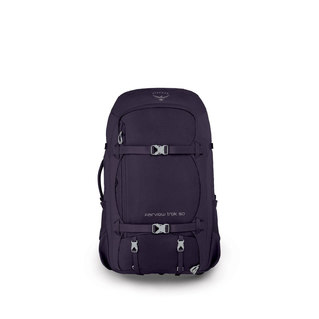 Osprey Fairview Trek Travel Pack 50 Backpack - Women's Travel Pack - Backpacking (Amulet Purple)