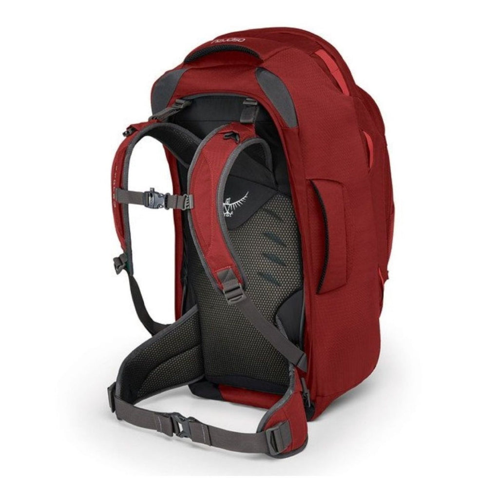 Osprey Farpoint Travel Pack 55 Backpack - Medium/Large - Men's Travel - Trekking (Jasper Red)