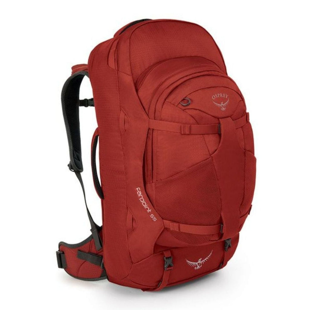Osprey Farpoint Travel Pack 55 Backpack - Medium/Large - Men's Travel - Trekking (Jasper Red)
