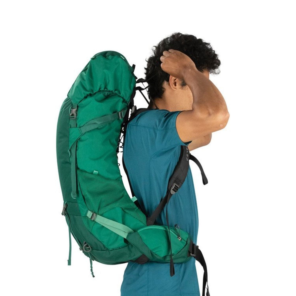 Osprey Rook 65 Backpack - Men's Backpacking (Mallard Green)