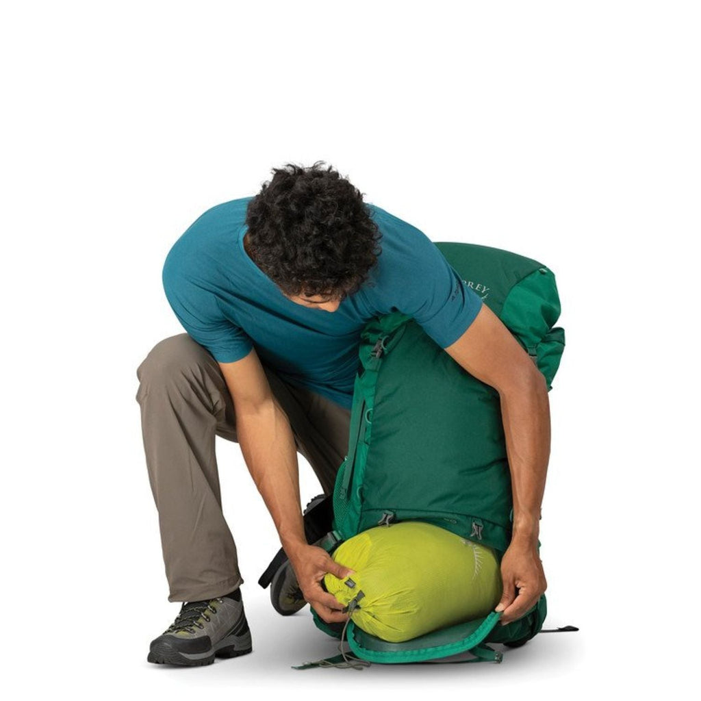 Osprey Rook 65 Backpack - Men's Backpacking (Mallard Green)