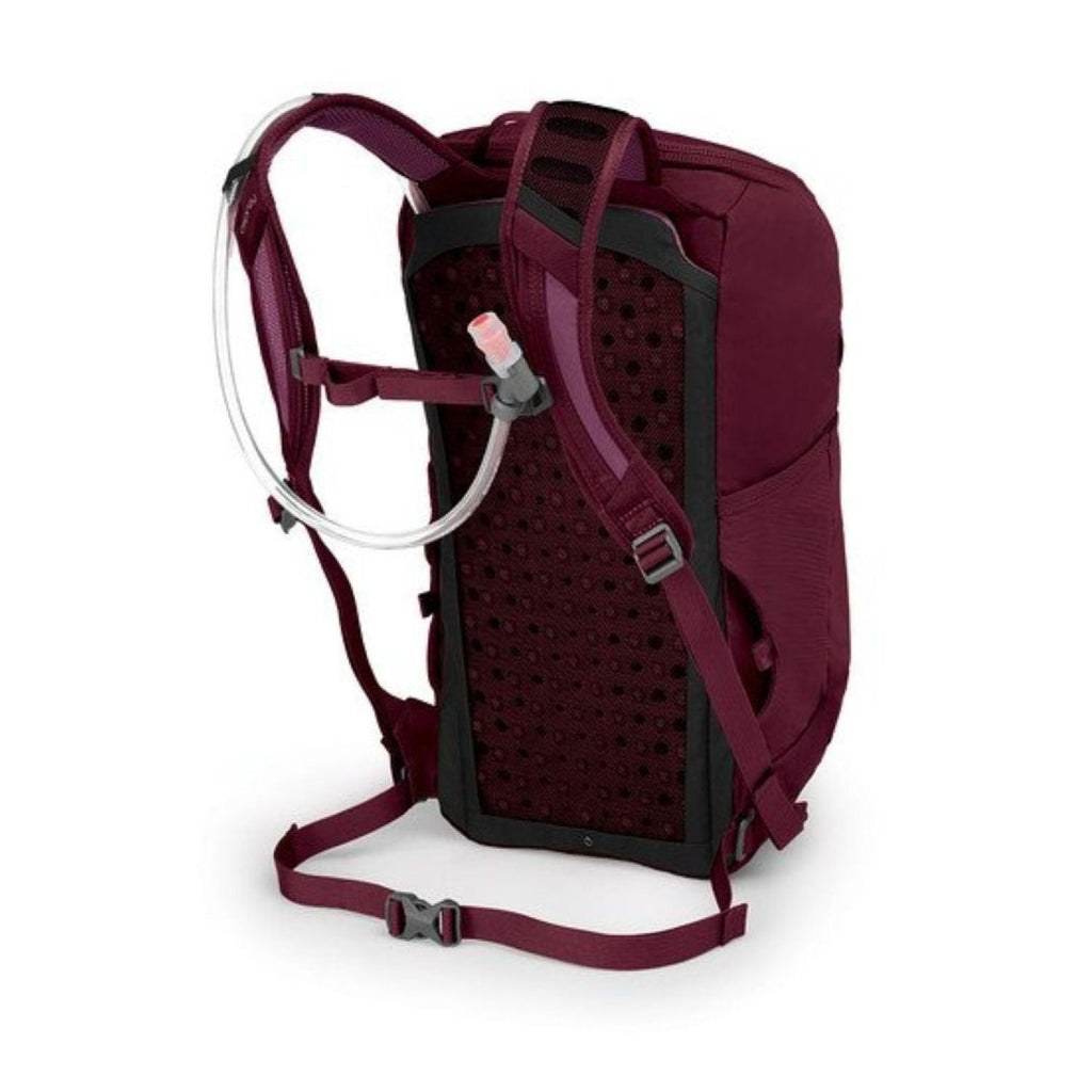 Osprey Skimmer 16 Backpack with Reservoir - Women's Hiking - Hydration (Plum Red)
