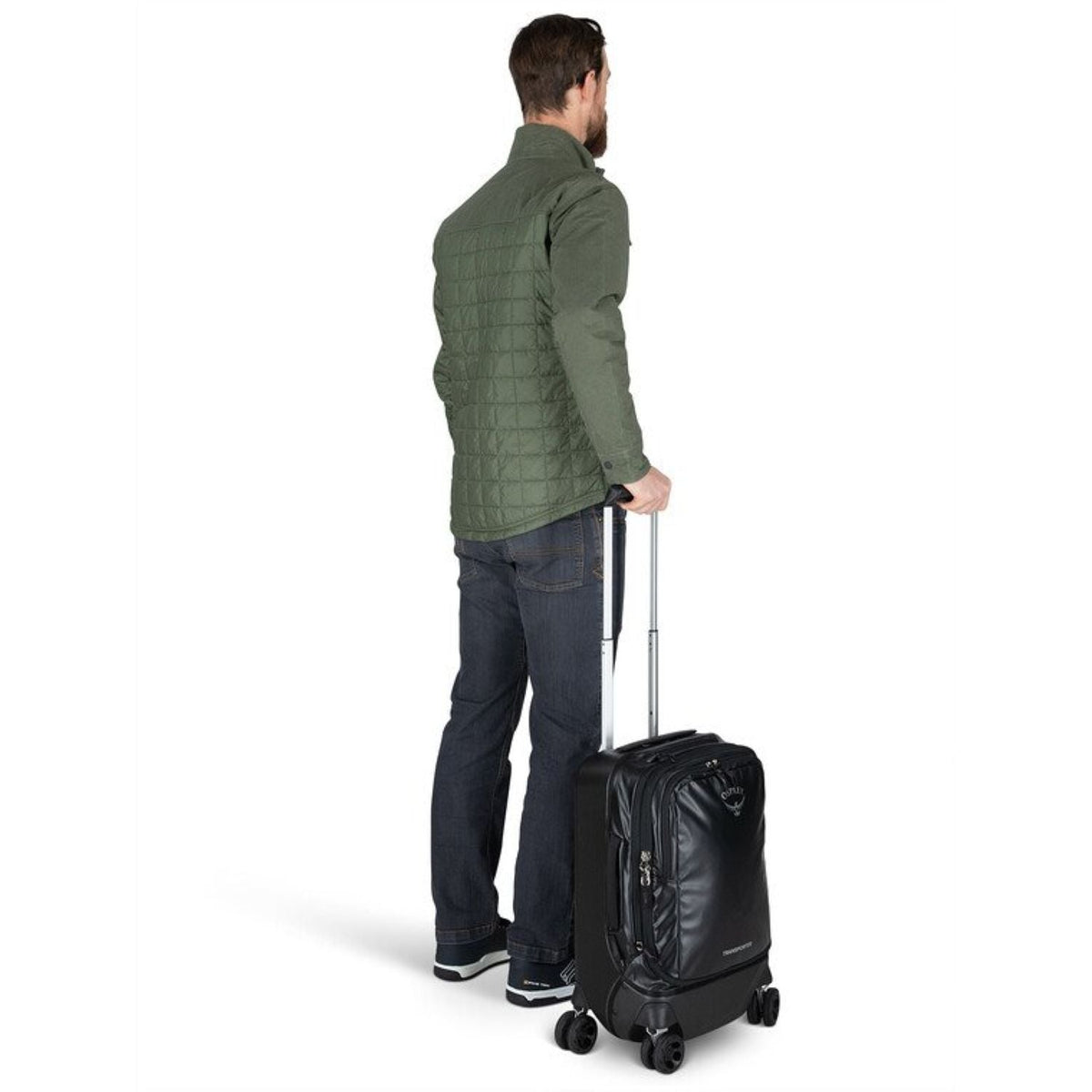 Osprey Transporter 4 Wheeled Hardside Hybrid 22"/36L - Black