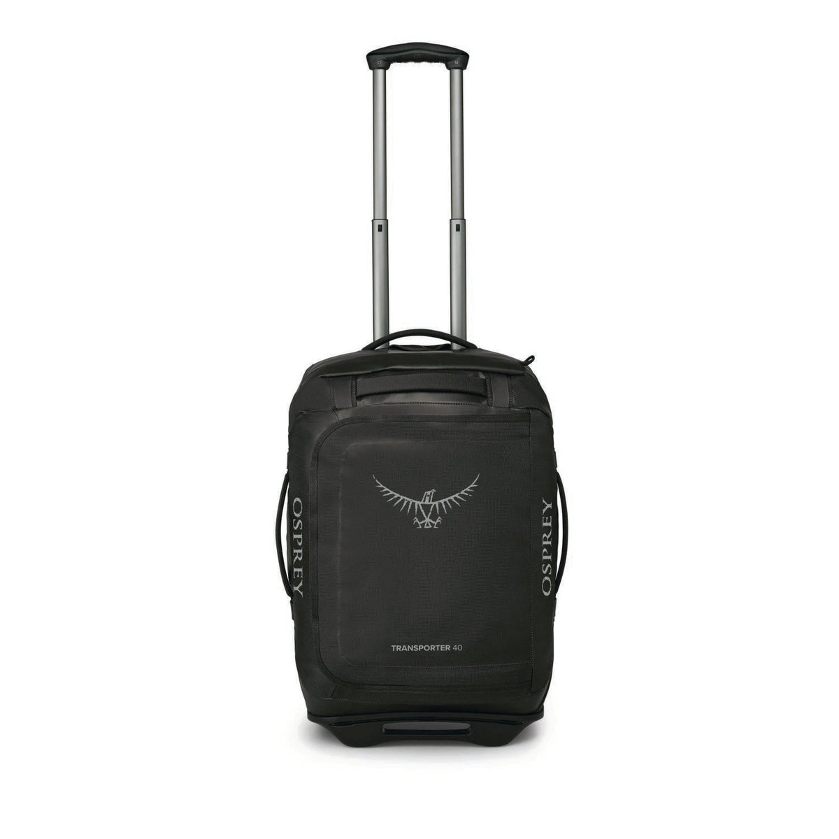 Osprey Transporter Wheeled Carry-On Duffel 40 - Travel Gear Hauler (Black V2)