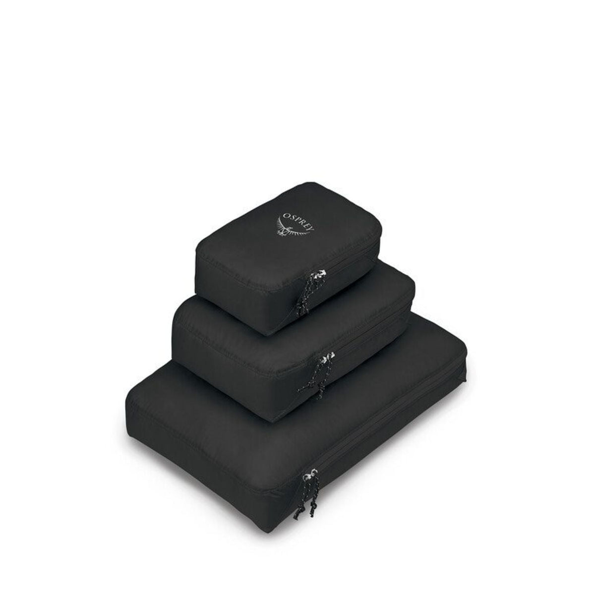 Osprey Ultralight Packing Cube Set - Lightweight Travel (Black)
