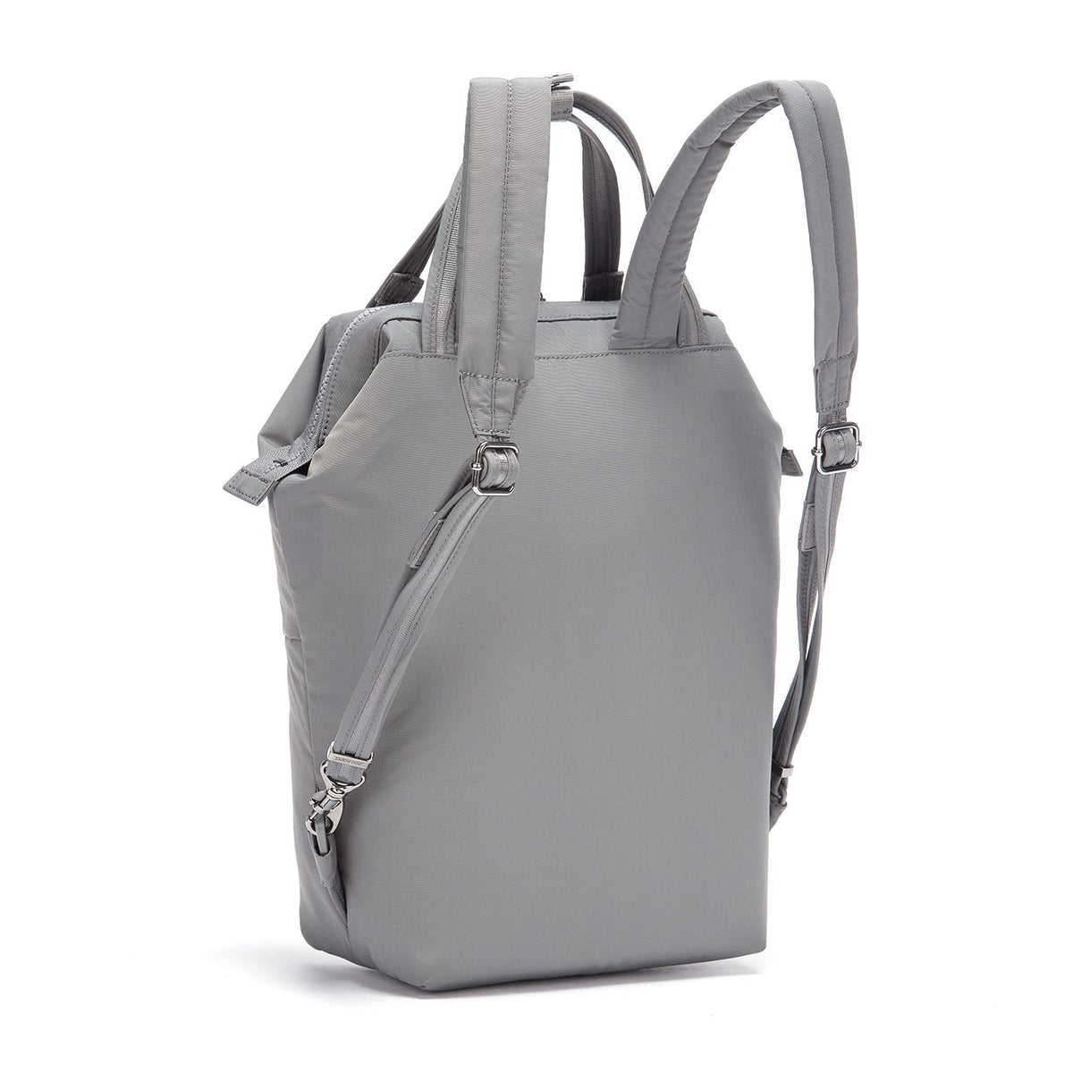 Pacsafe Citysafe CX Anti-Theft Mini Backpack (Econyl Gravity Gray)