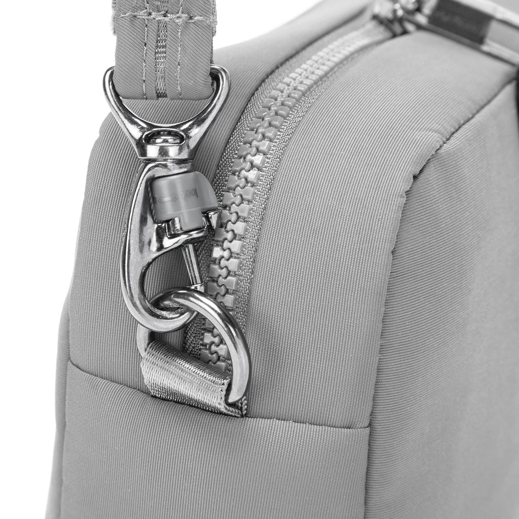 Pacsafe Citysafe CX Anti-Theft Square Crossbody Bag (Econyl Gravity Gray)