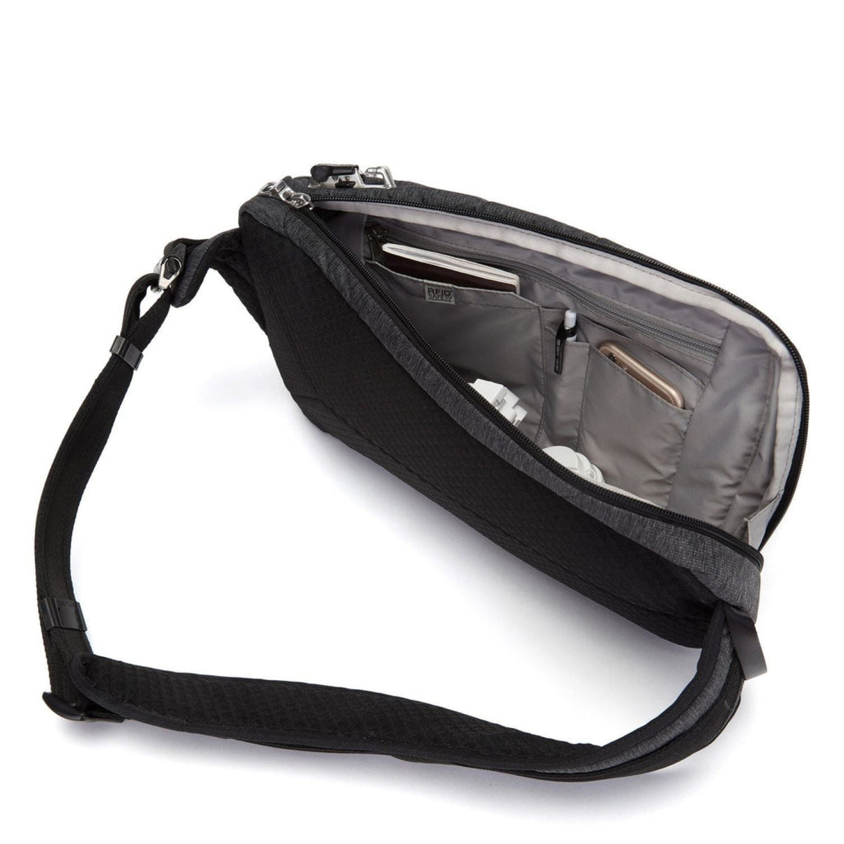 Pacsafe Vibe 325 Anti-Theft Sling Pack (Econyl Black)