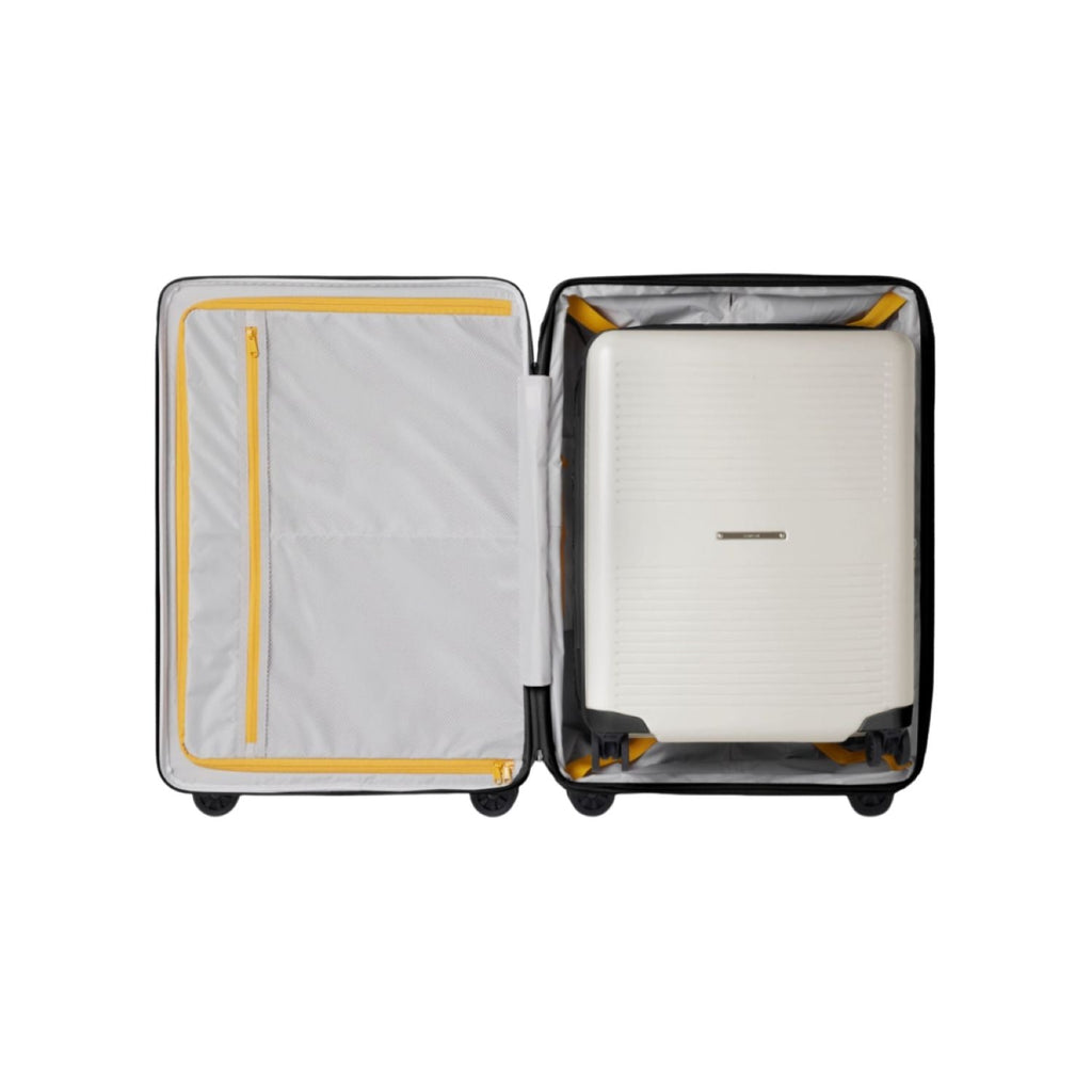 RAWROW R Trunk Lite Ep.2 37L/20'' Expandable Carry On Luggage (Ivory)