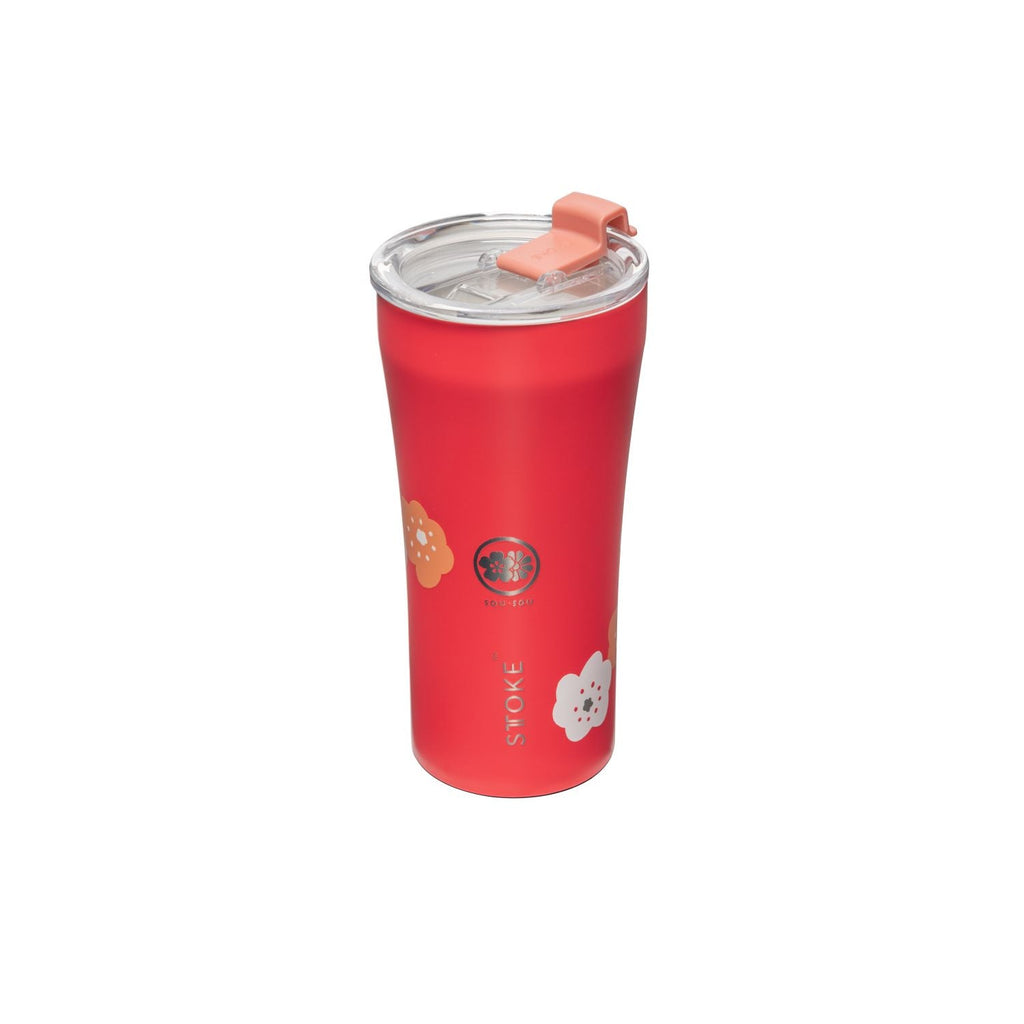 STTOKE x SOU•SOU Leakproof Ceramic Insulated Cup 16oz - Plum