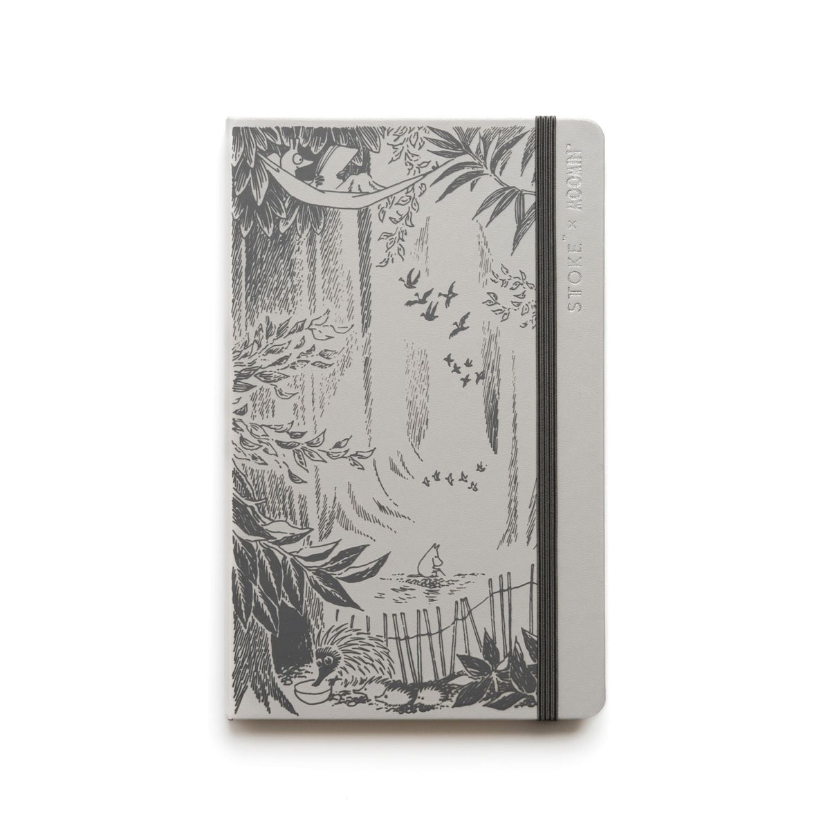 Sttoke Moomin Moleskine Notebook And 16Oz Cup Bundle Set - A Moment To Pause