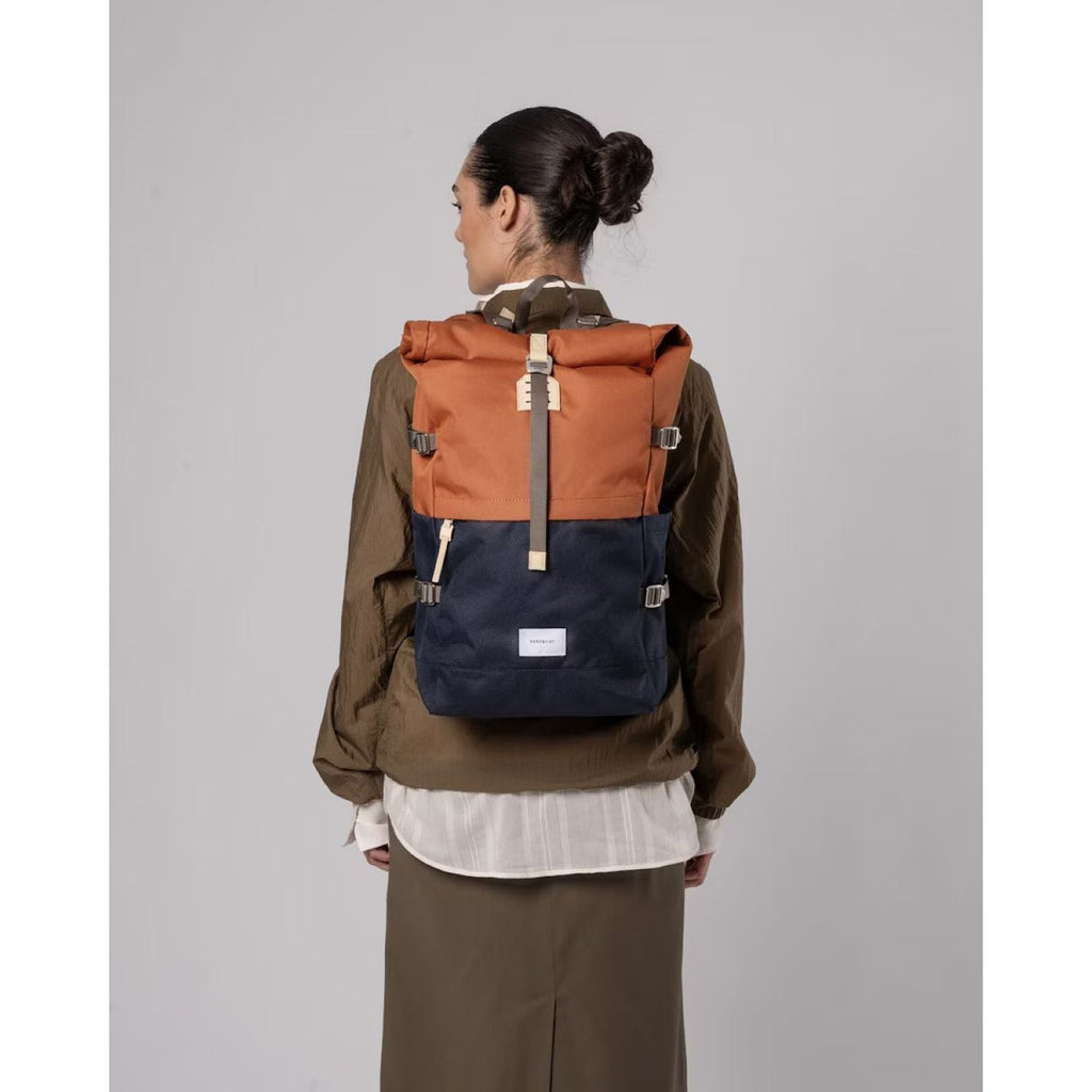 Sandqvist Bernt Backpack - Multi Fox Red