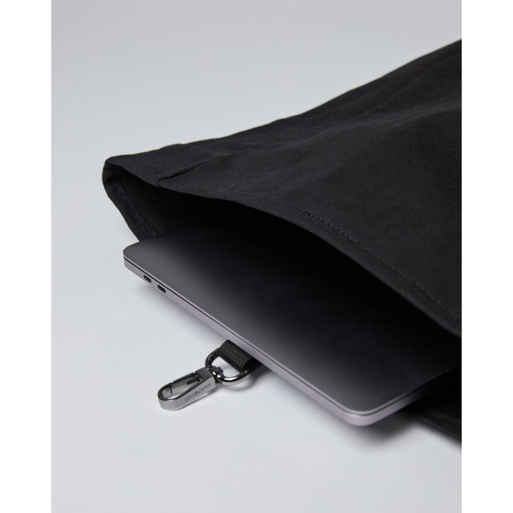 Sandqvist Dante Vegan Backpack - Black W/Coating (V2)