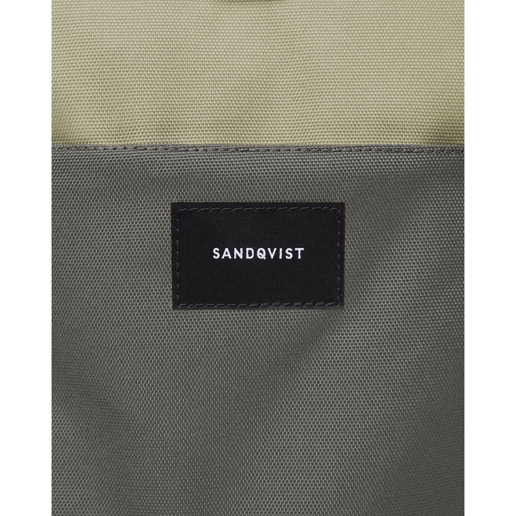 Sandqvist Ilon Backpack - Multi Dew Green/Night Grey