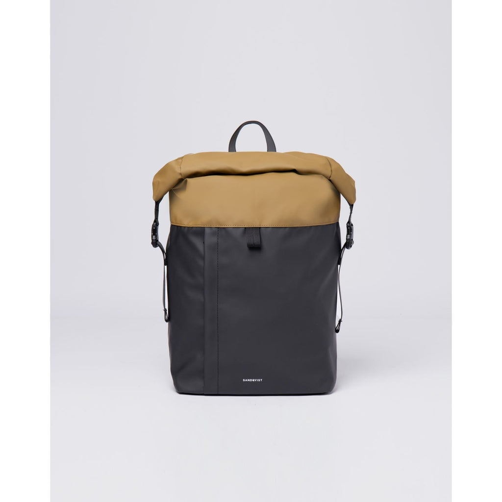 Sandqvist Konrad Backpack - Multi Marsh Yellow