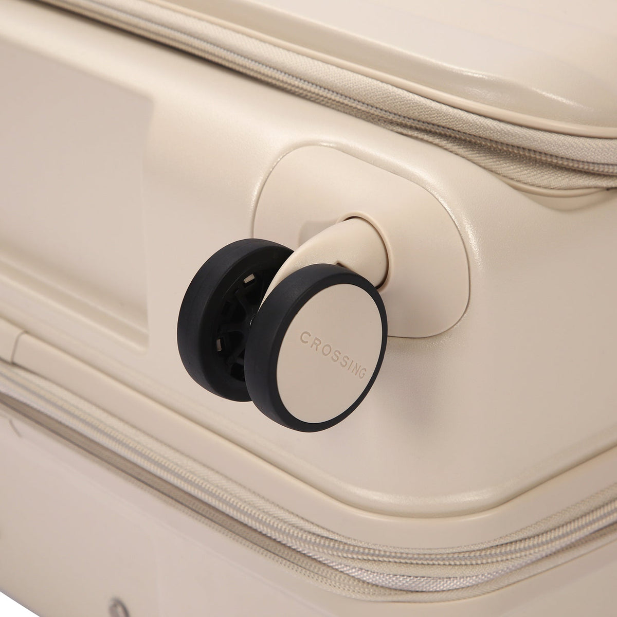 CROSSING INVI 20" Carry On Expandable Luggage With Front & Middle Access V3 - Sandwhite