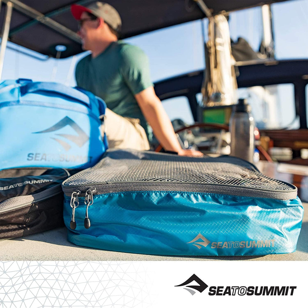 Sea To Summit Ultra-Sil Garment Mesh Bag Large (Blue Atoll)