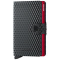 Secrid Miniwallet - Cubic Black-Red