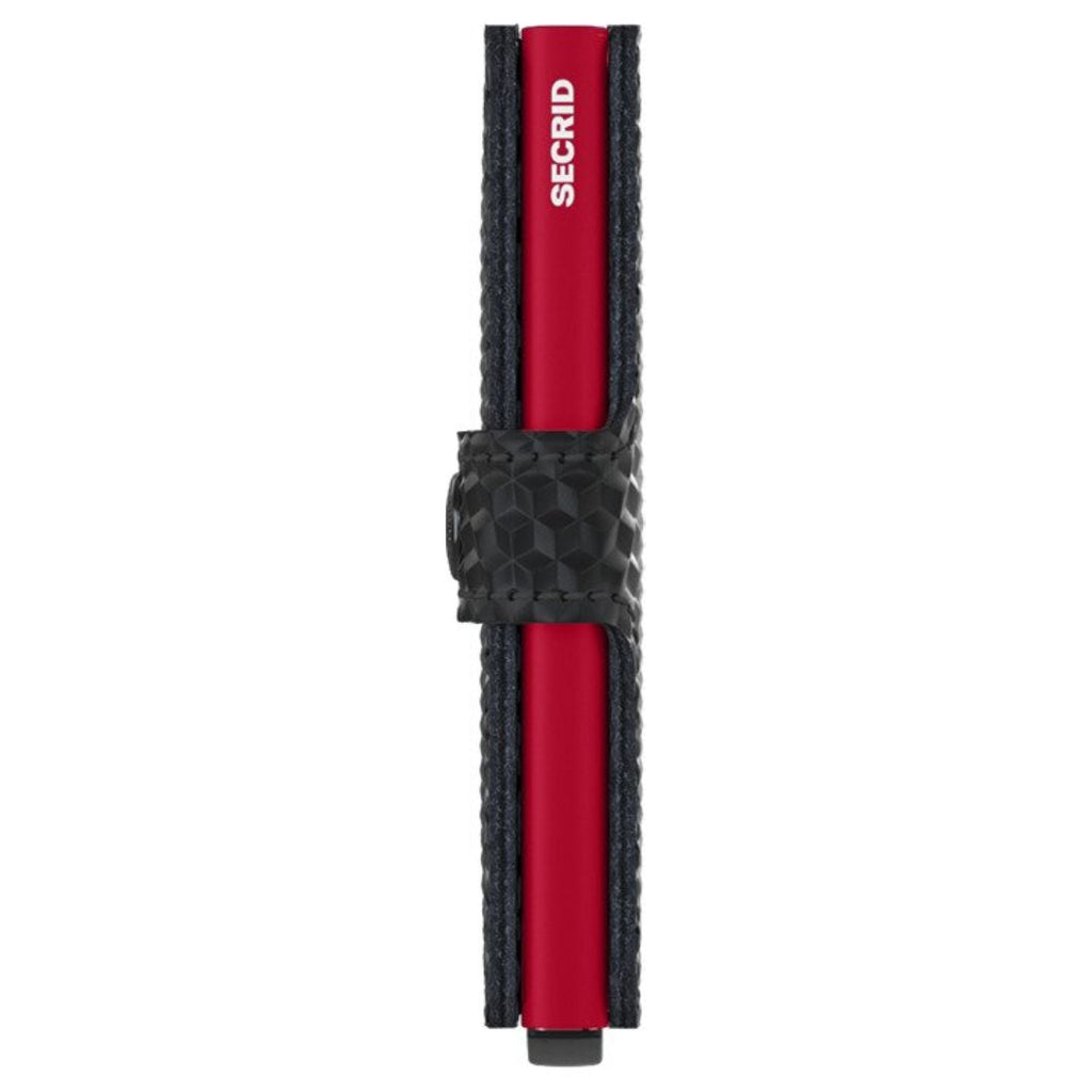 Secrid Miniwallet - Cubic Black-Red