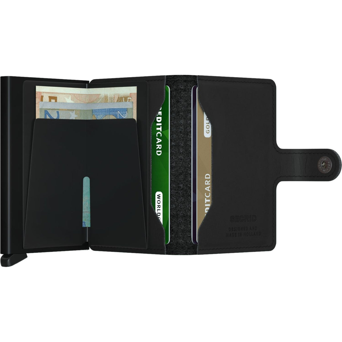 Secrid Miniwallet -  Perforated Black
