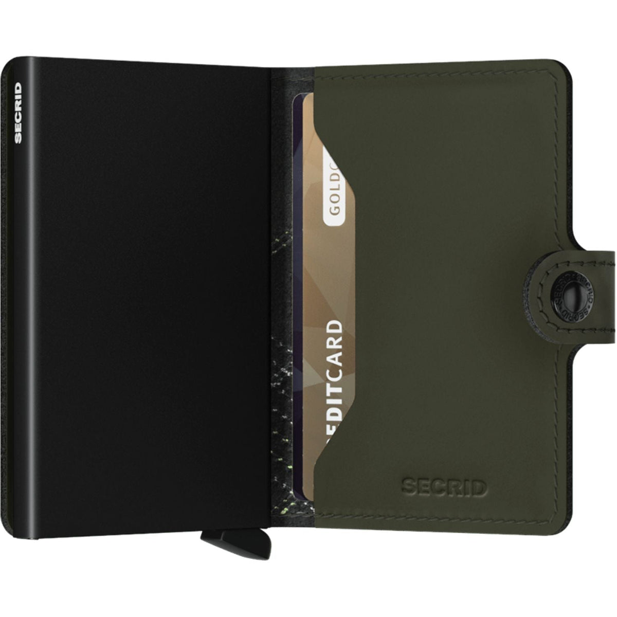 Secrid Miniwallet -  Stitch Linea Lime