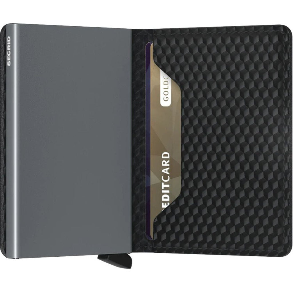 Secrid Slimwallet - Cubic Black-Titanium