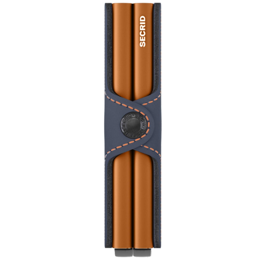 Secrid Twinwallet - Matte Nightblue & Orange