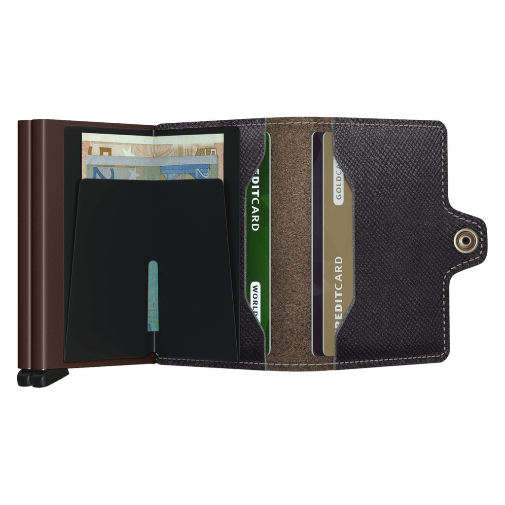 Secrid Twinwallet Saffiano - Brown