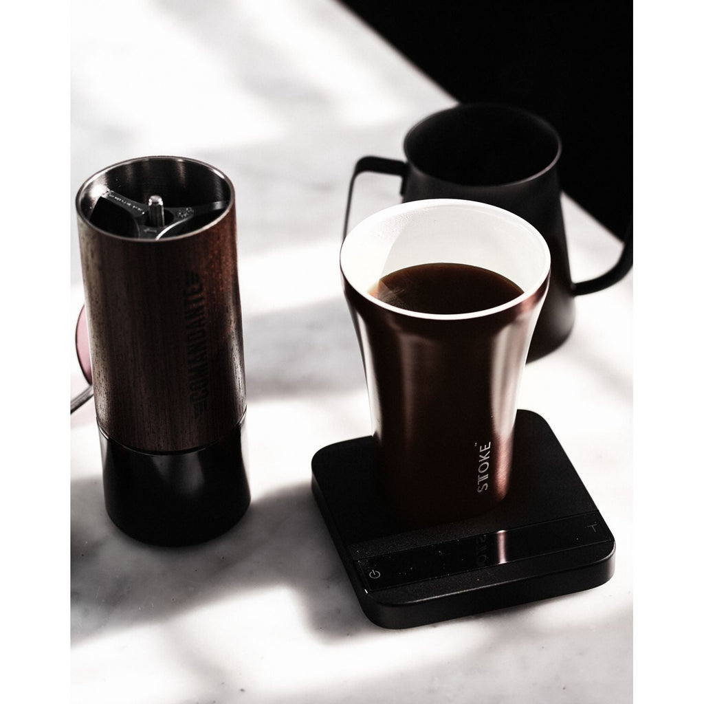 STTOKE Limited Edition Insulated Ceramic Cup 8oz - Rustic Brown
