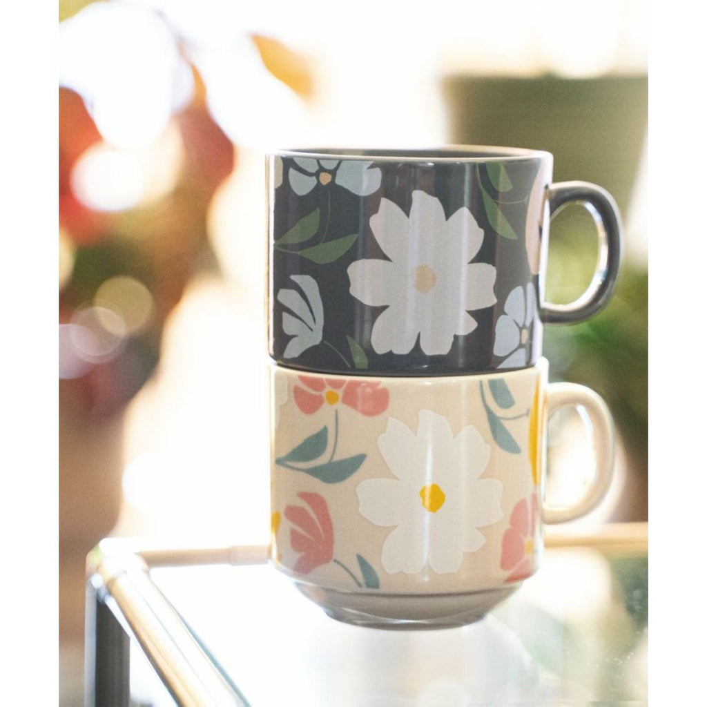 WPC Ceramic Stacking Mug 300ml (Kukka Off)