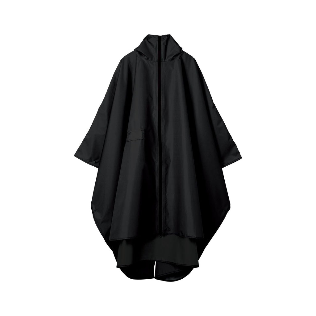 WPC IZA Rain Breaker Poncho Water Repellent One Size (Black)