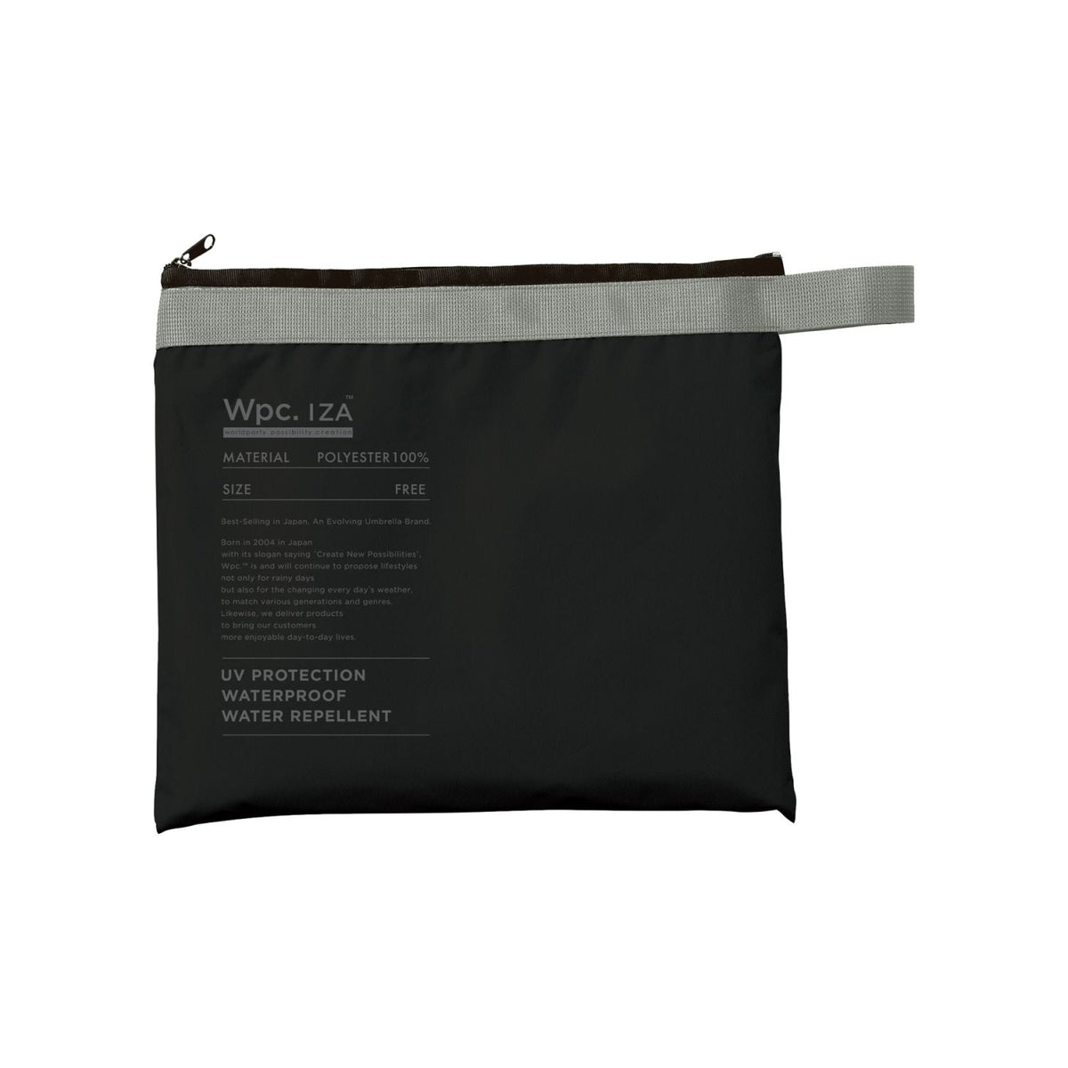 WPC IZA Rain Breaker Poncho Water Repellent One Size (Black)