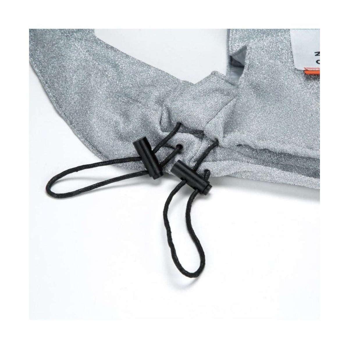 WPC Ondoo Shirring Drawstring Tote Bag (Silver)