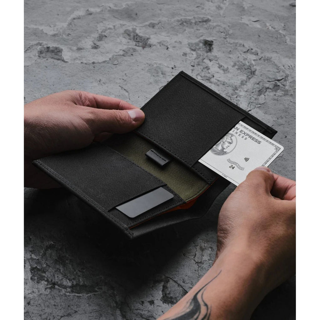 Alpaka Bifold Cash Wallet Axoflux 300D (Black)
