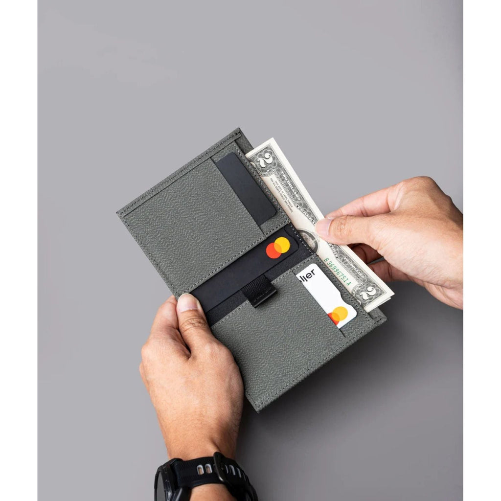 ALPAKA Bifold Cash Wallet Axoflux 300D (Grey)