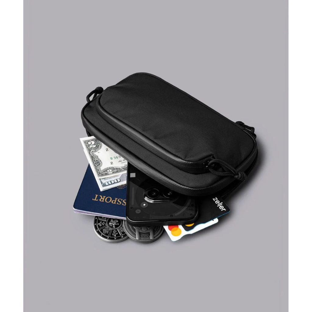 ALPAKA Bravo Passport Pouch Axoflux 210D (Black)