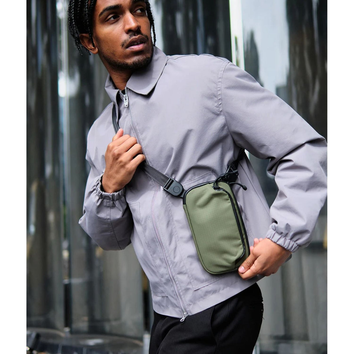 ALPAKA Bravo Passport Pouch Axoflux 210D (Green)