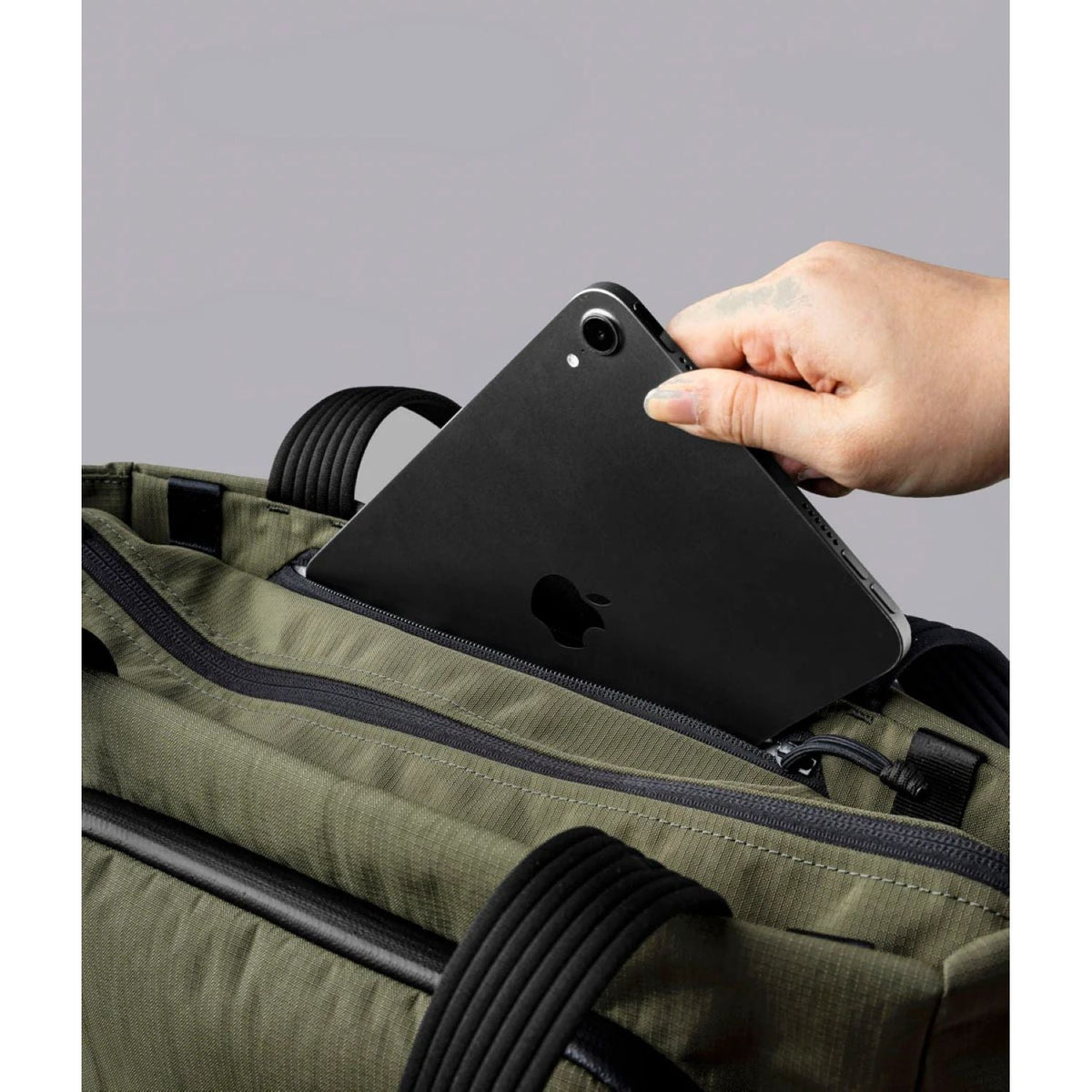 ALPAKA Bravo Tote V2 12L Axoflux 400D Ripstop Nylon (Green)