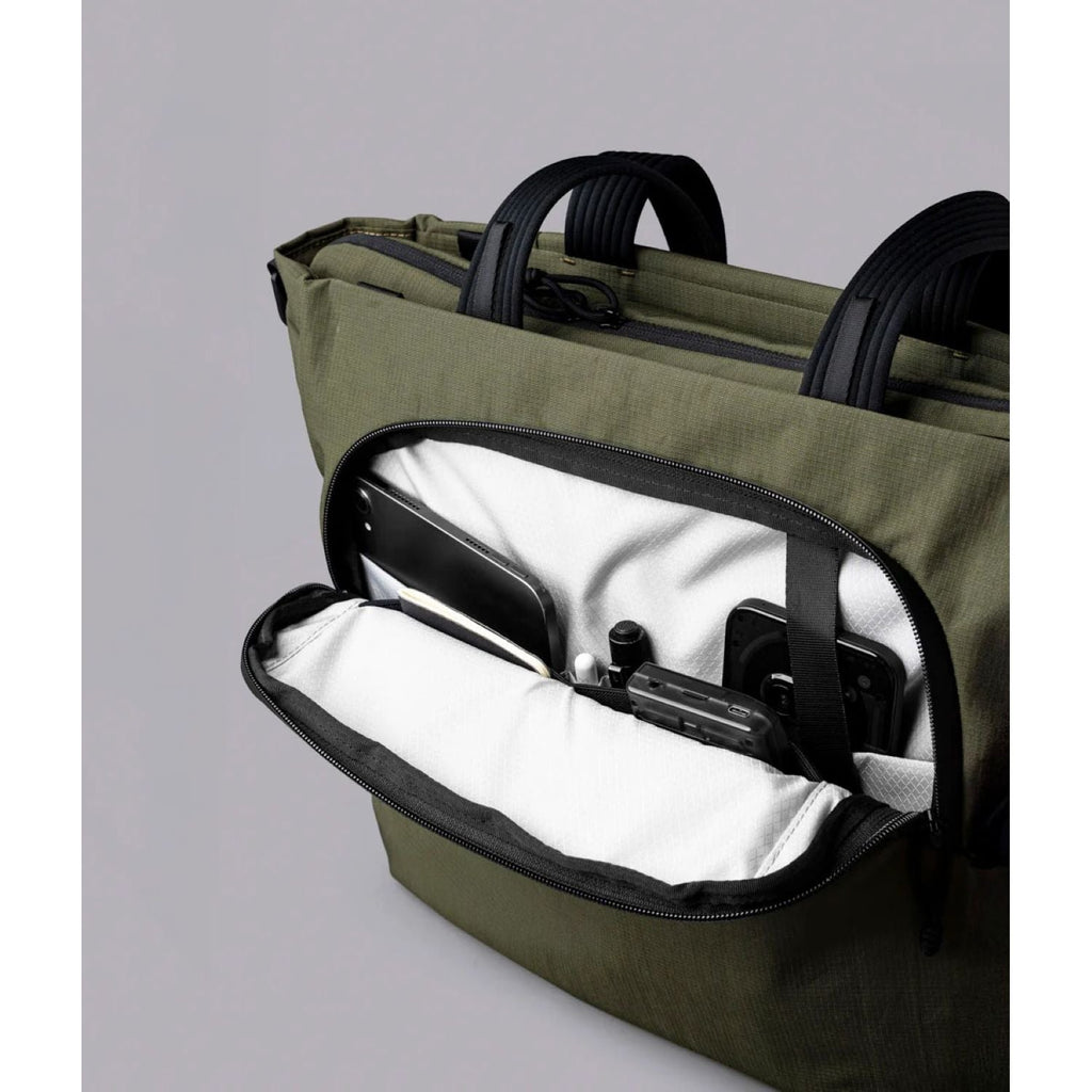 ALPAKA Bravo Tote V2 14L Axoflux 400D Ripstop Nylon (Green)