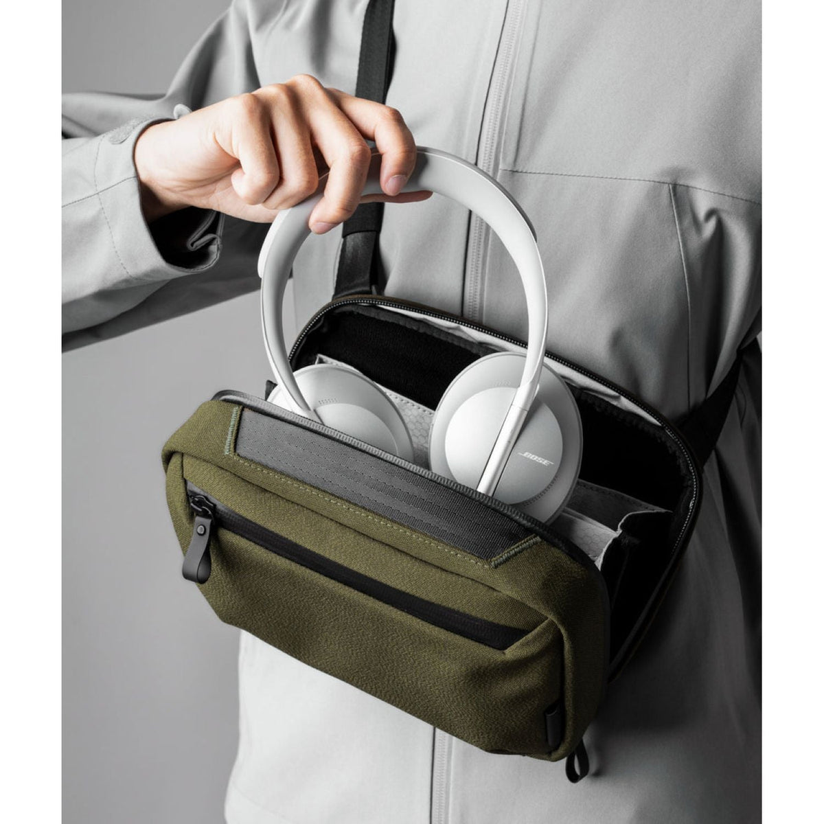 ALPAKA Elements Tech Case Max Axoflux 600D (Army Green)