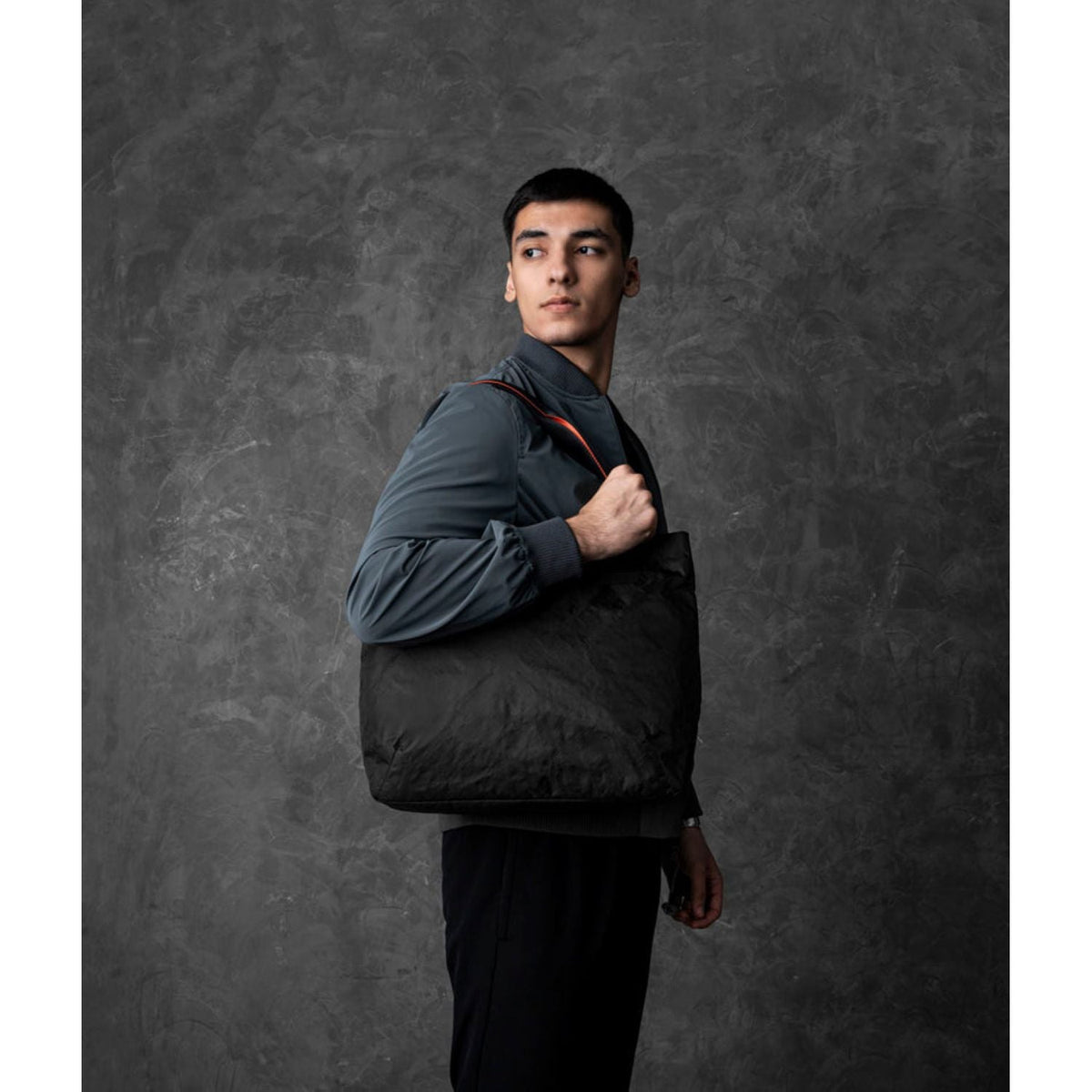 ALPAKA Elements Tote Bag (M) Ecopak EPLX200 (Black Knight)