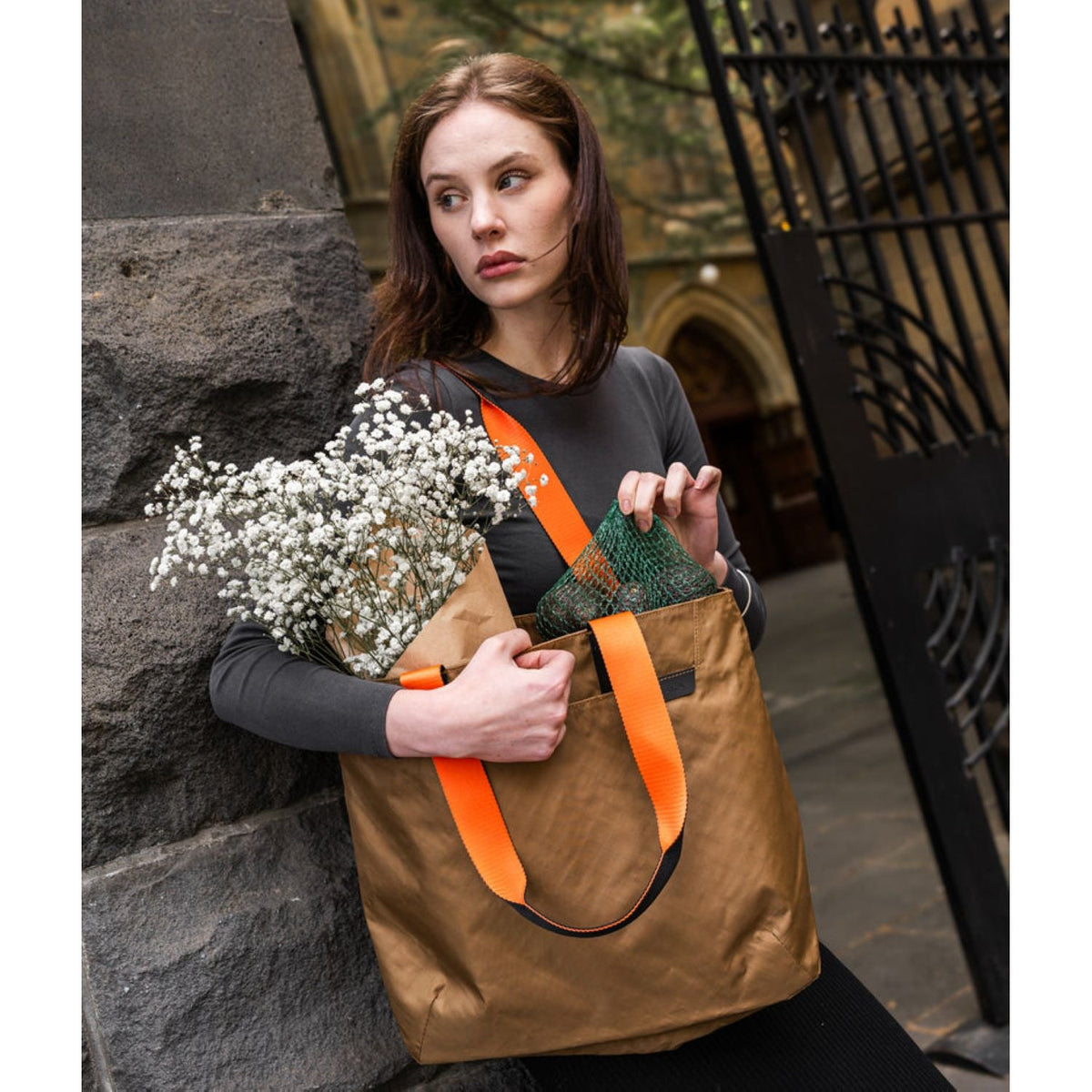 ALPAKA Elements Tote Bag (M) Ecopak EPLX200 (Brown)