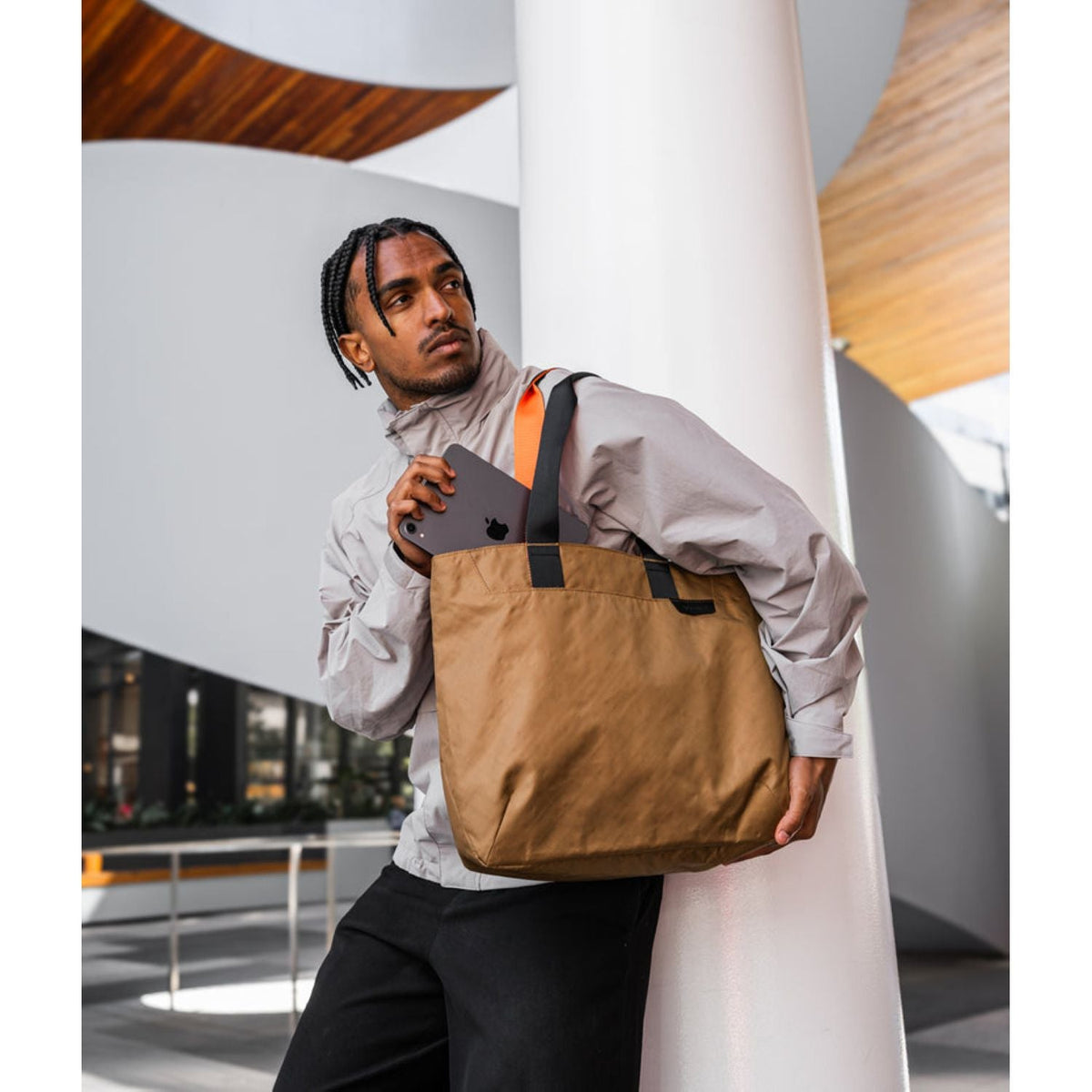 ALPAKA Elements Tote Bag (M) Ecopak EPLX200 (Brown)