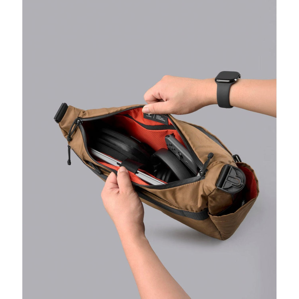 ALPAKA Flight Satchel Ecopak EPX400 (Coyote Brown)