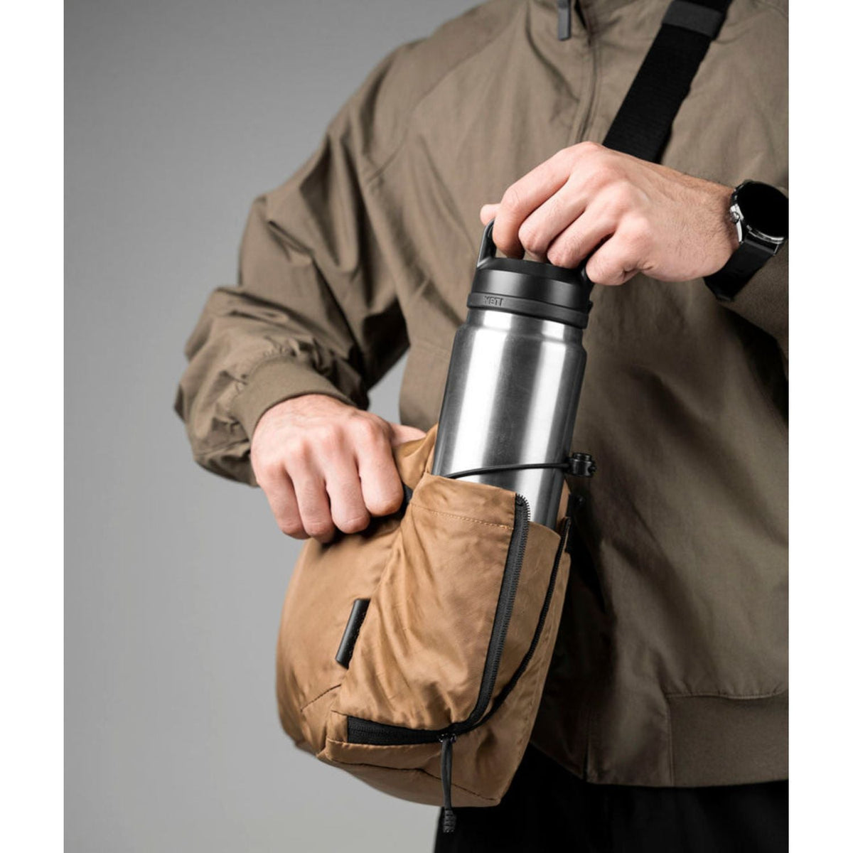 ALPAKA Flight Satchel Ecopak EPX400 (Coyote Brown)