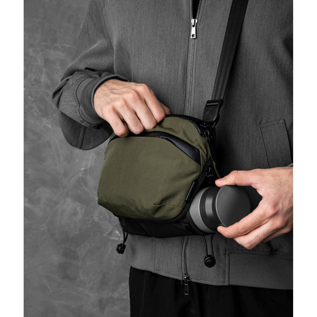 ALPAKA Flight Sling Pro 2.5L Axoflux 400D Ripstop Nylon (Green)