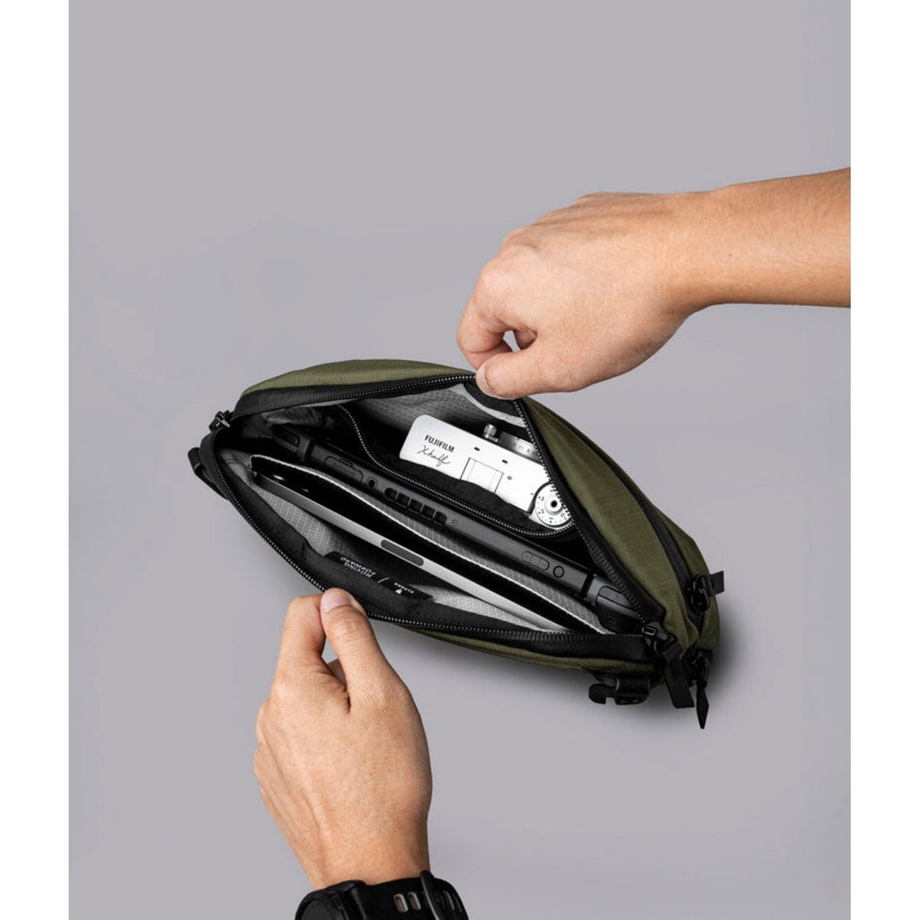 ALPAKA Flight Sling Pro 2.5L Axoflux 400D Ripstop Nylon (Green)