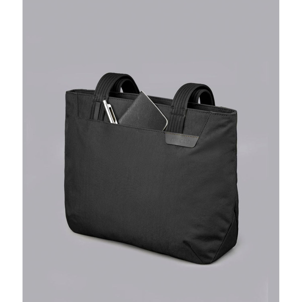ALPAKA Flight Tote Bag (S) Axoflux 400D Ripstop Nylon (Black)