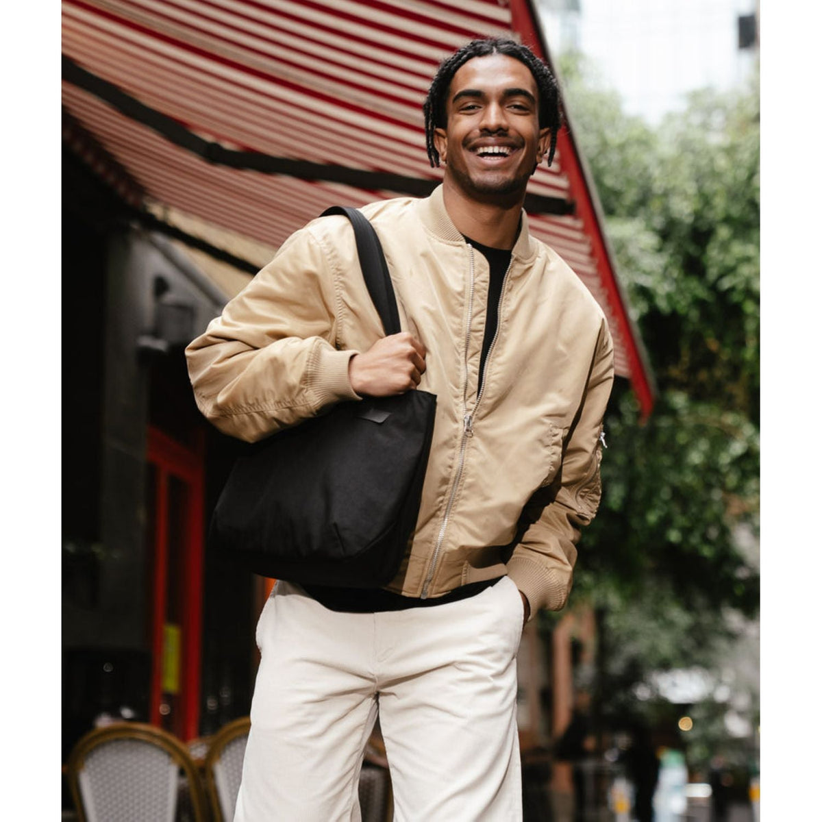 ALPAKA Flight Tote Bag (S) Axoflux 400D Ripstop Nylon (Black)